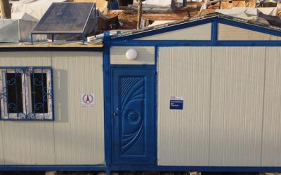 Projet de logement écologique mobile pour les journalistes affectés par le séisme dans le nord de la Syrie